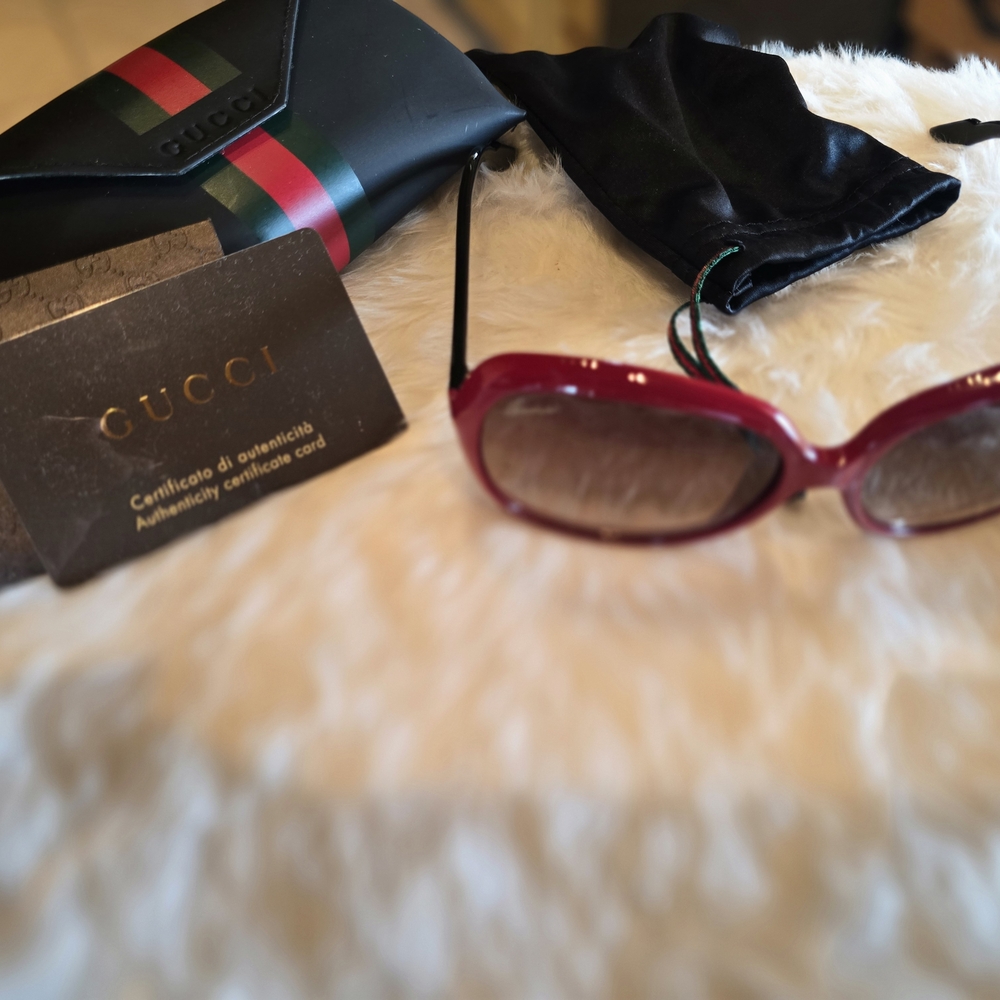 Gucci Red Sunglasses for Women